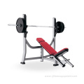 Fitness gym equipment weight storage lifting bench
